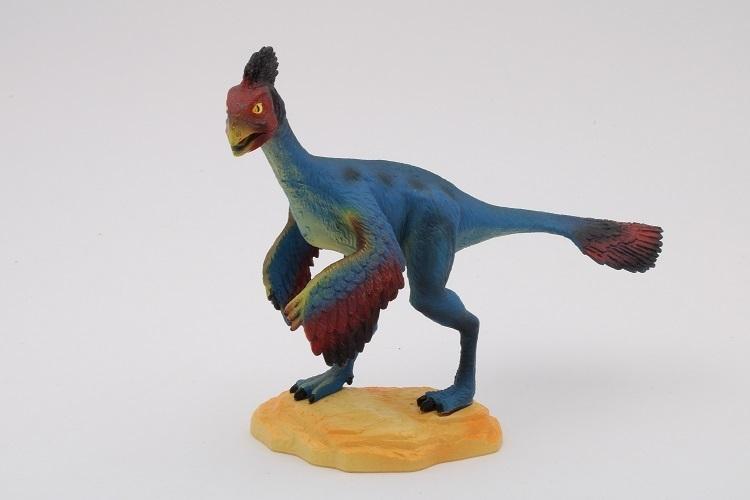 Geoworld Dinosaurier Caudipteryx - Spielfigur 17cm - Prehistoric World GEO-CL794K