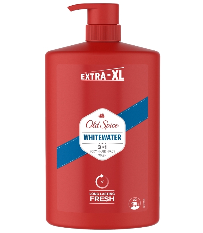 Old Spice Whitewater sprchový Gel & Šampon pro muže 1000 ml