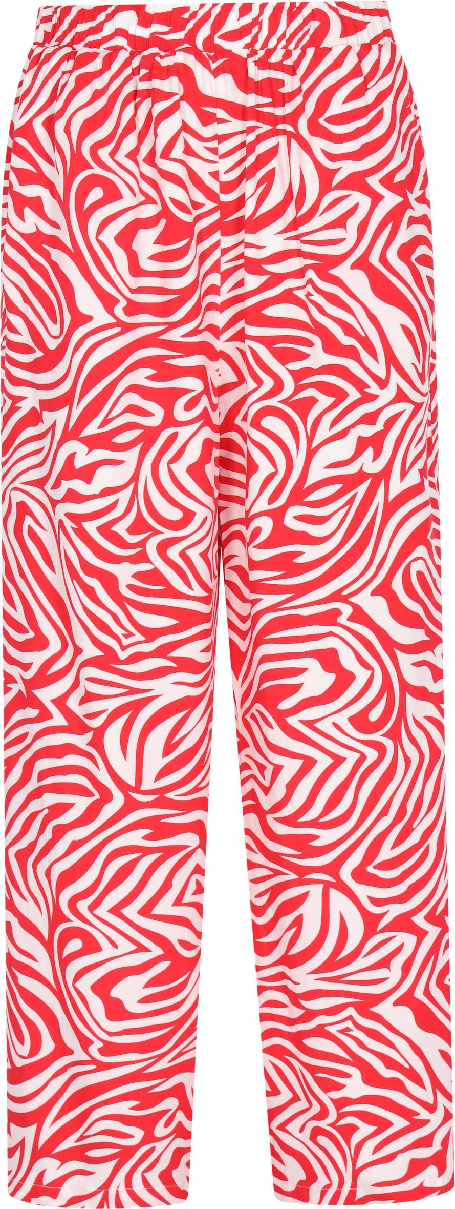 VANJA damen hose - weiss rot, XS