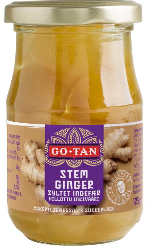 GO - TAN Go-Tan Ingwerstückchen 240 g – Würziger kandierter Ingwer zum Kochen & Snack