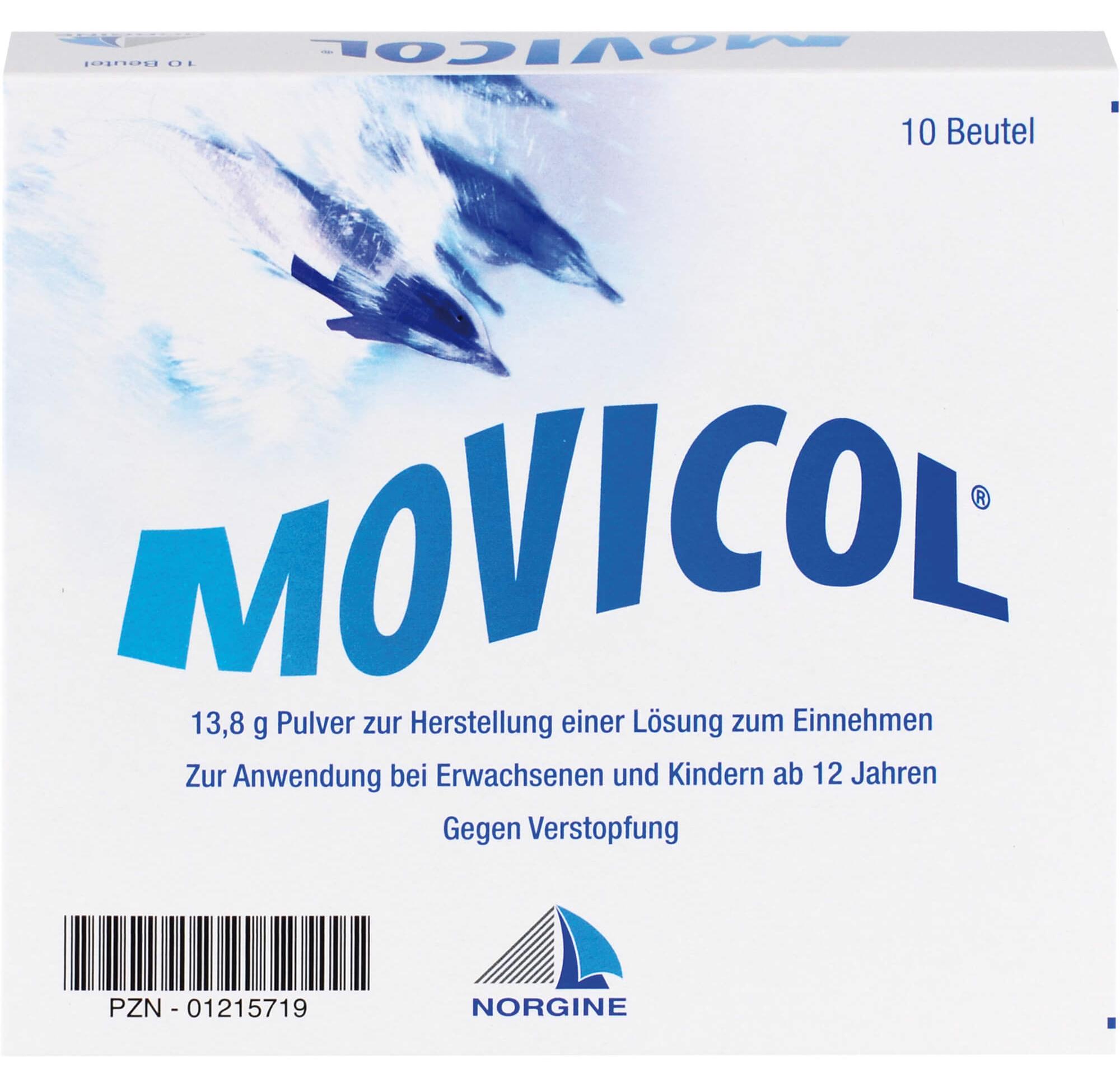 Norgine GmbH MOVICOL Beutel gegen Verstopfung, 10 St. Beutel 01215719