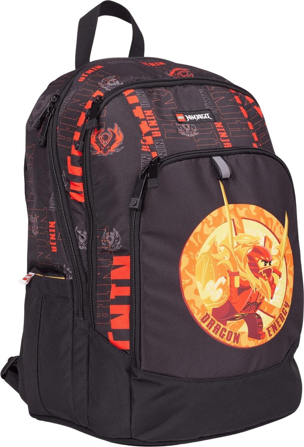 Northix NINJAGO Schultasche mit Drachenenergie-Design, strapazierfähiges Material