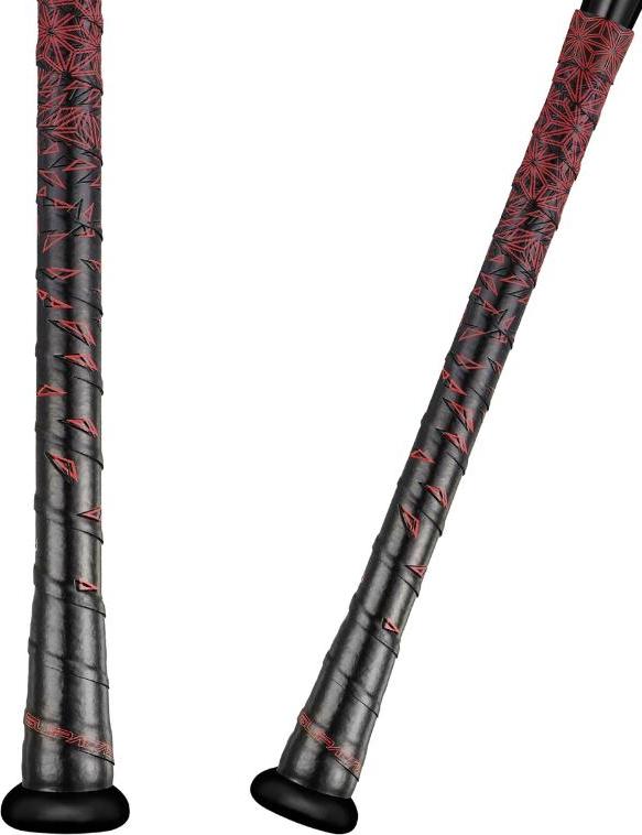Supacaz Super Sticky Kush BG StarFade 1,1 mm Rot Baseball/Softball Artikel