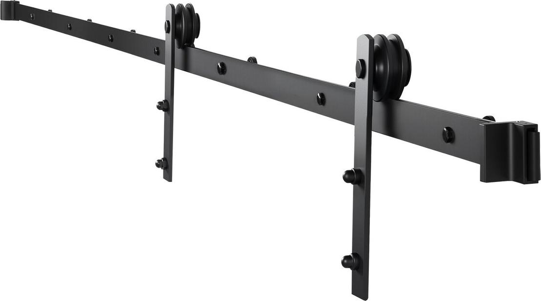 VEVOR 10FT Schiebetürbeschlag-Set für einzelne Schiebetür in I-Form 10FT-3D-7K-I