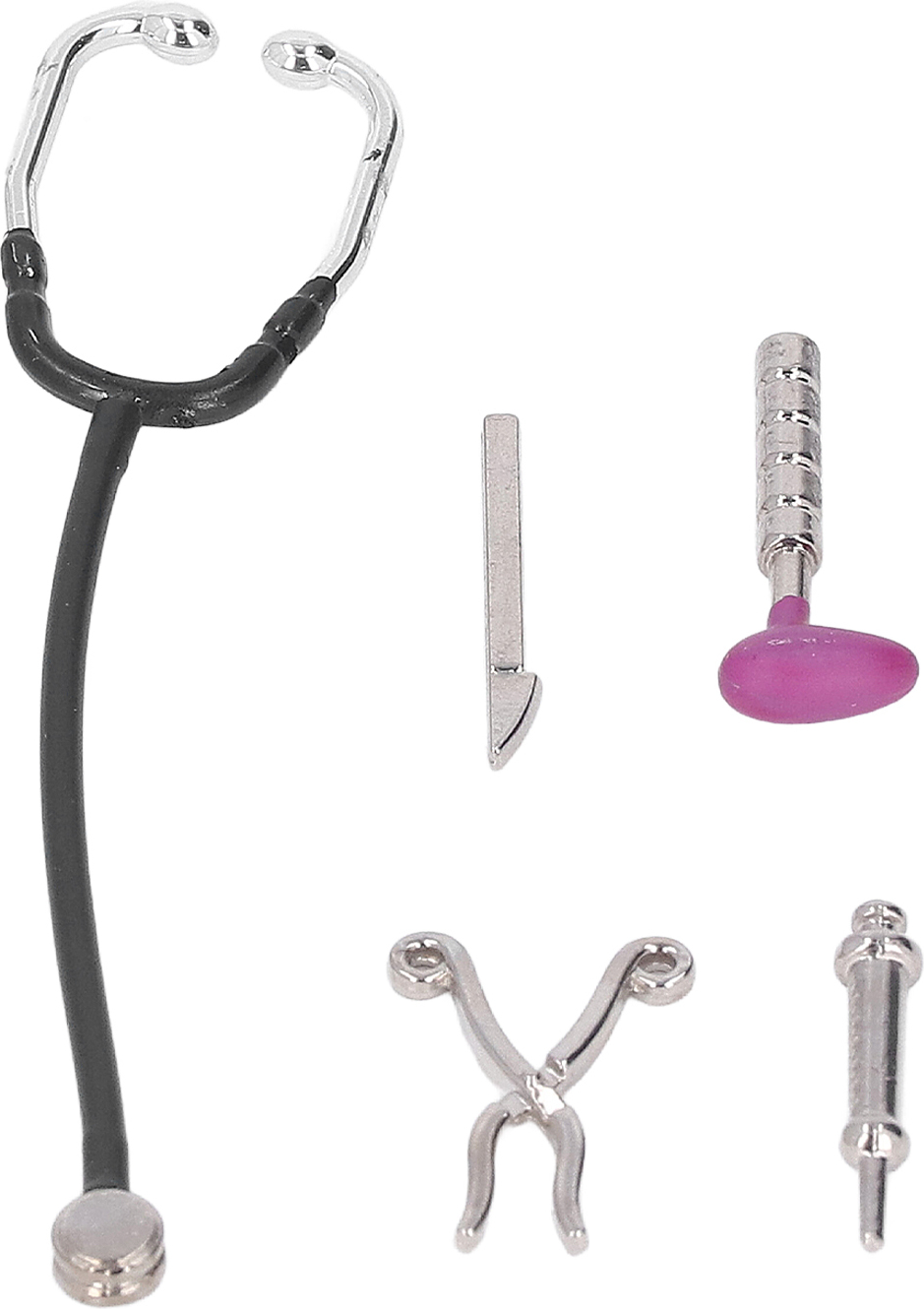 Cocosity Mini Medical Appliance Model,Dollhouse Doctors Set,Dollhouse Stethoscope Set,Simulation Mini Stethoscope Model,Dollhouse Mini Medical Appliance,Dollhouse Accessory