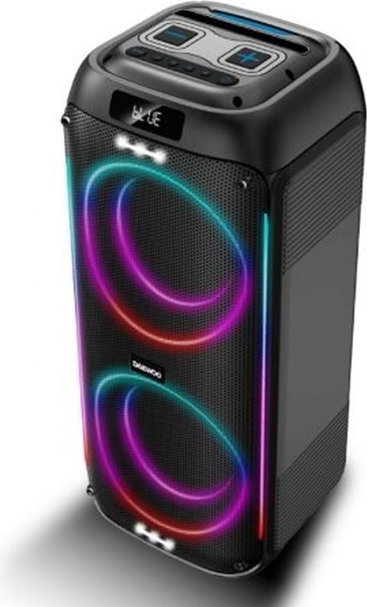 Altavoces Daewoo Party Lautsprecher Bluetooth Portátil 40W microSD USB AUX FM mando DW3010