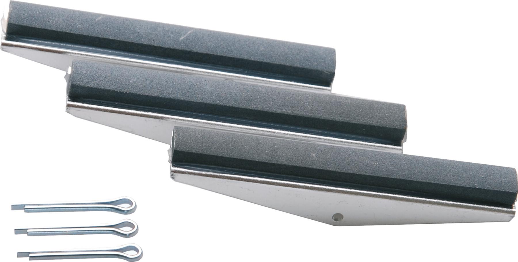 BGS technic BGS 1257 3 Ersatzbacken für Art. 1157, 100 mm Backen, grob #280