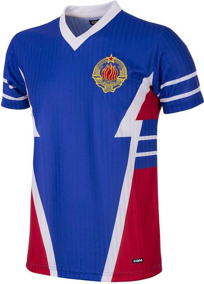 COPA Football COPA Herren Retro Trikot Jugoslawien 1990 S CC-234S
