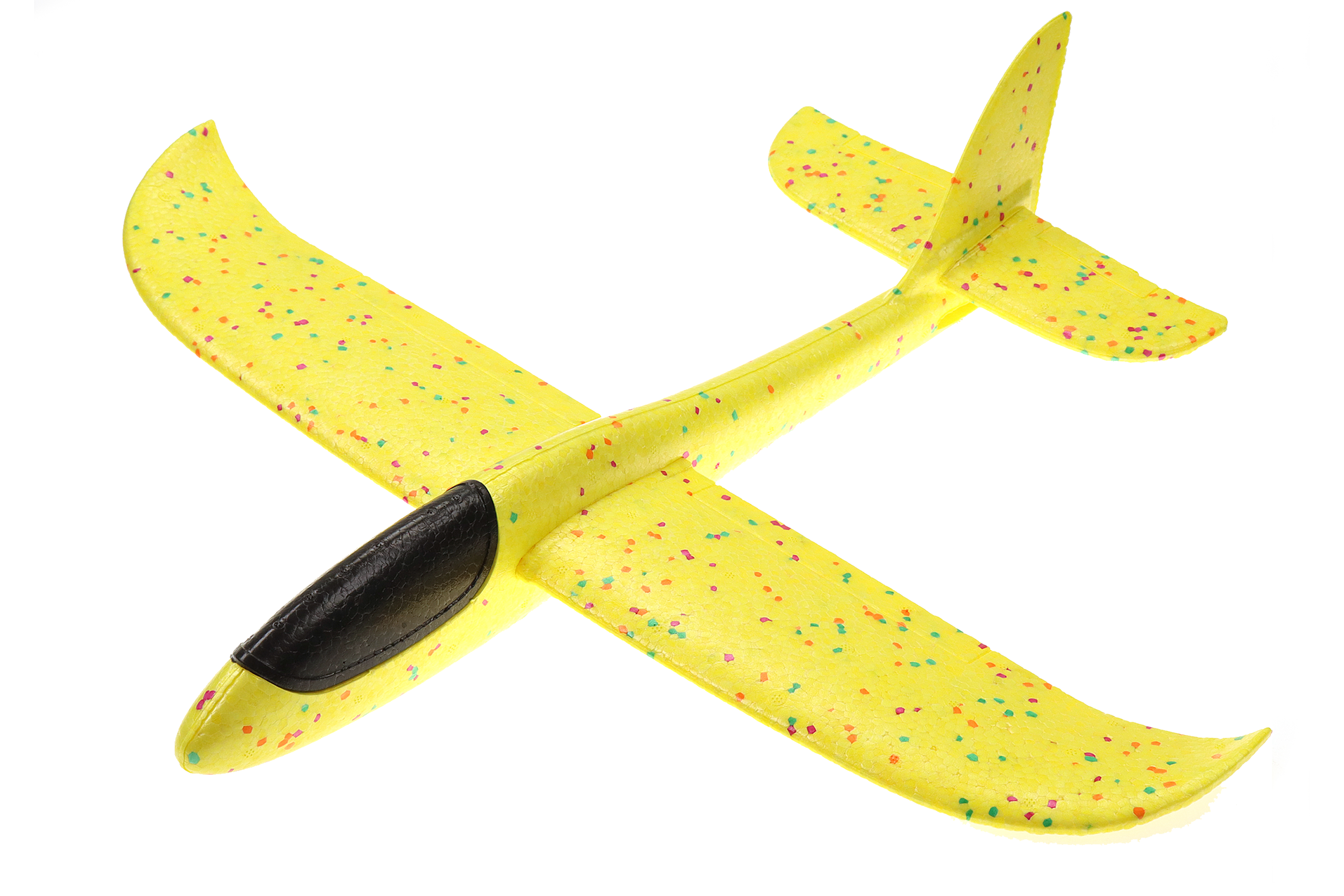 49,5 cm rot und grün aus Styropor gelb Gleitflieger/Flugzeug in blau 