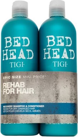 Tigi Bed Head Urban Antidotes Recovery Shampoo & Conditioner šampón a kondicionér pre suché a poškodené vlasy 750 ml + 750 ml