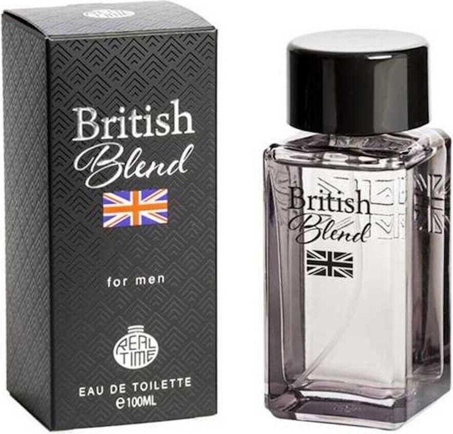 RT Eau de Toilette British Blend - Parfém pre mužov - svieža drevitá vôňa, - 100ml -dvojčiat vôní