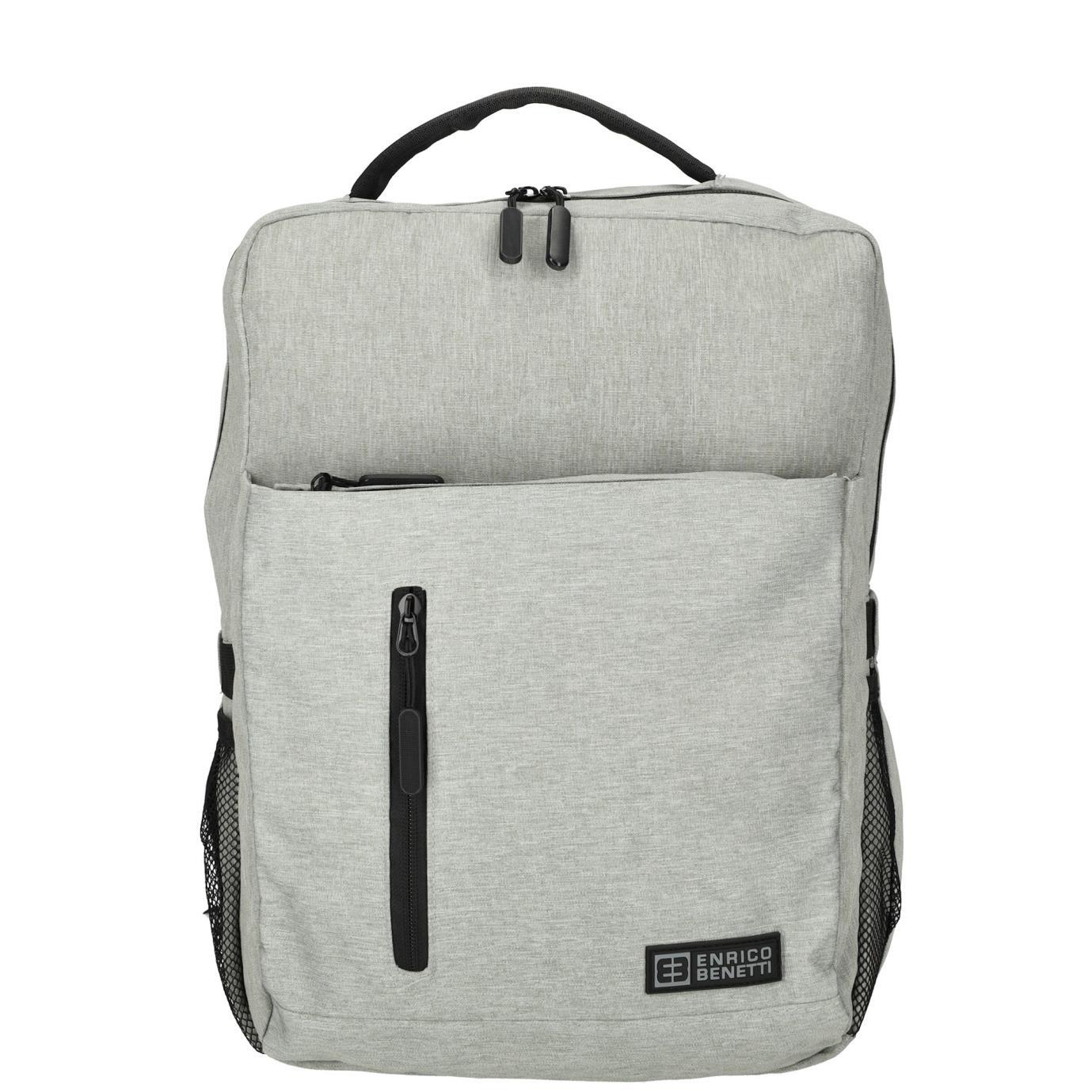 Christian Wippermann kleiner Damen Herren Rucksack City Tasche Bag Bordgepäck Hellgrau