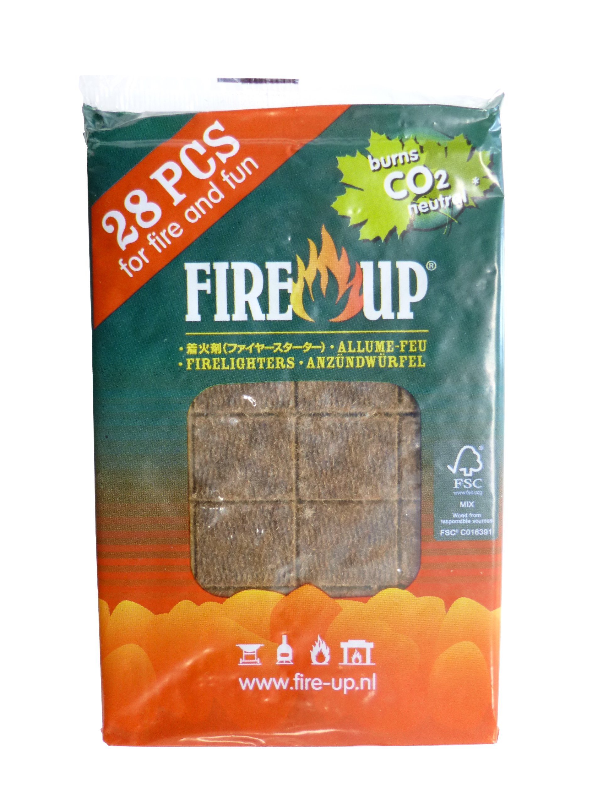 Van der Meulen 1371012, Palivová briketa, Hnedá, Krb, 24 kusov