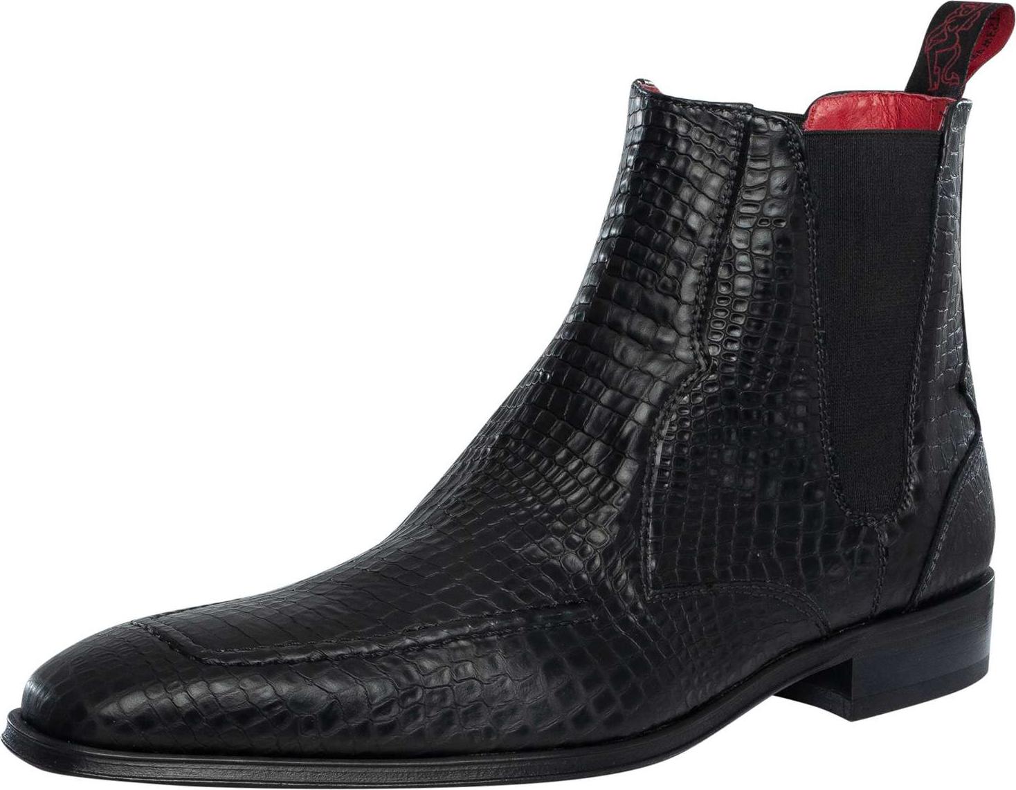 Jeffery West Chelsea-Stiefel aus Criollo-Leder, Schwarz 41 EU