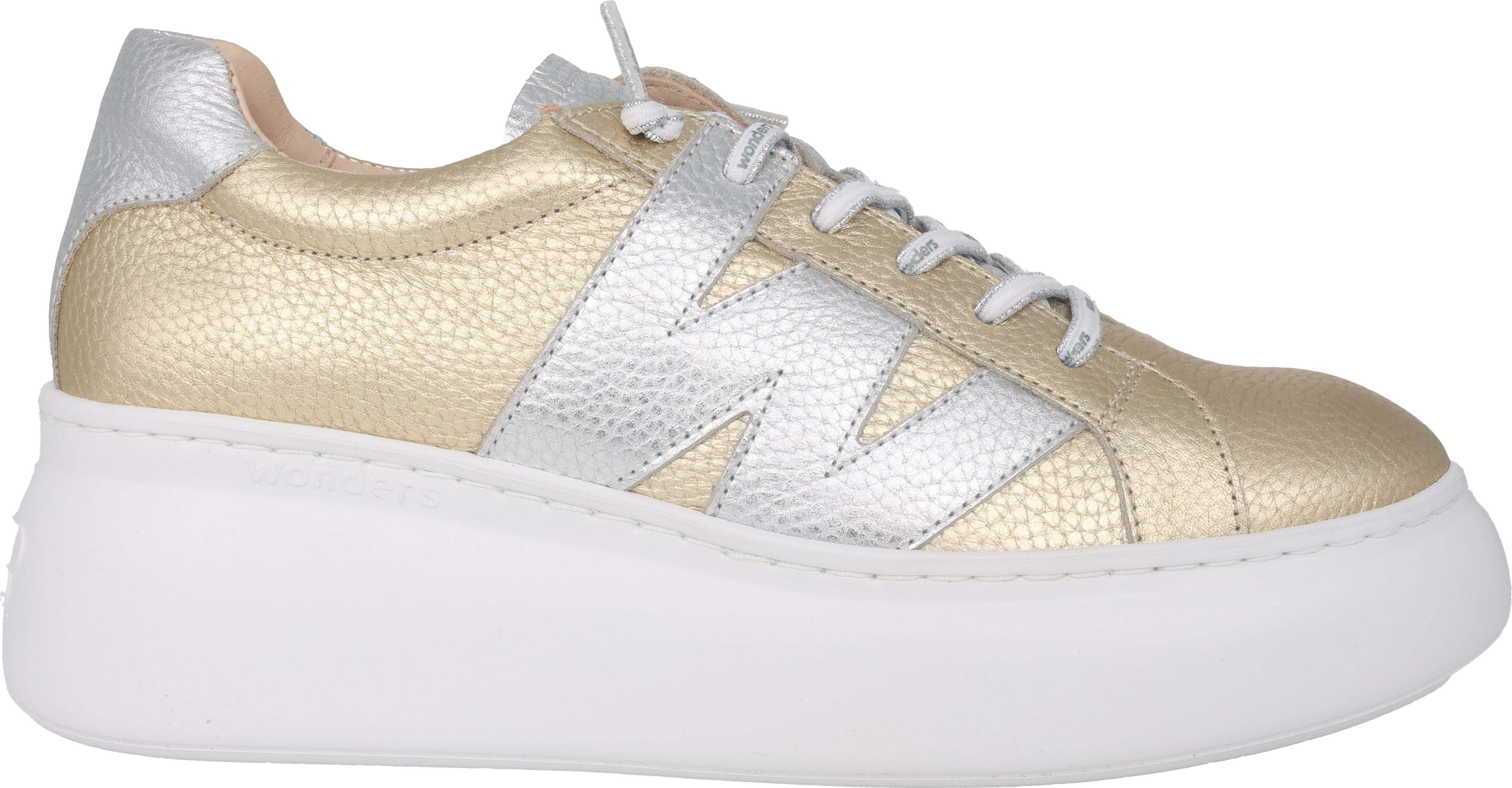 Wonders Zurich - damen sneaker Zurich a-2650-platino-plata