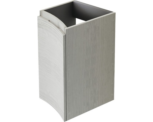 Unterschrank BadenHaus Vague 34 cm breit Eiche grau fertig montiert 54849