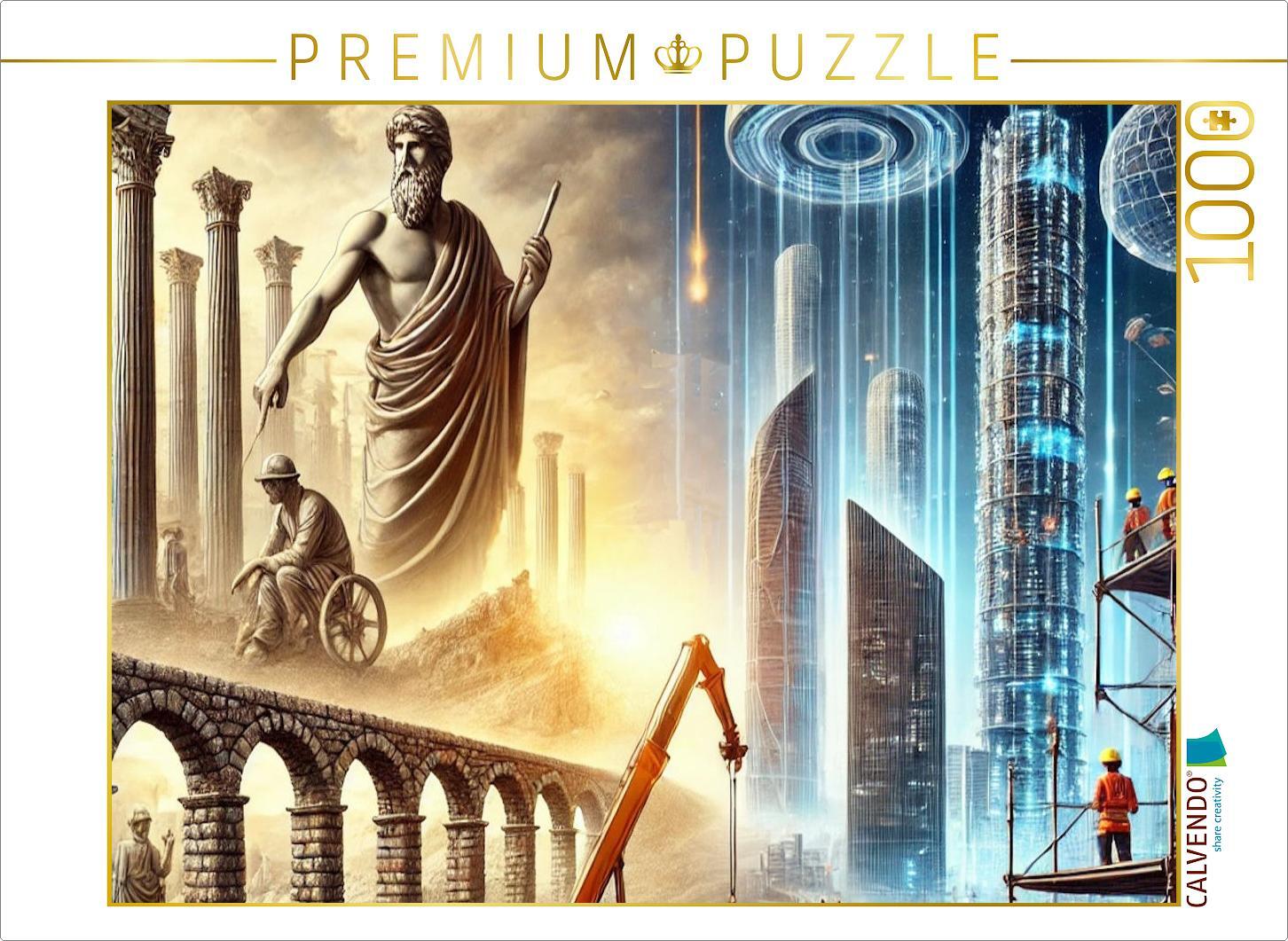 CALVENDO Puzzle Ingenieurwesen und Baukunst | 1000 Teile Lege-Größe 64x48cm Foto-Puzzle für glückliche Stunden