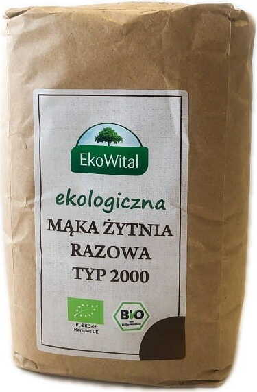 Roggenvollkornmehl Typ 20001 kg EkoWital