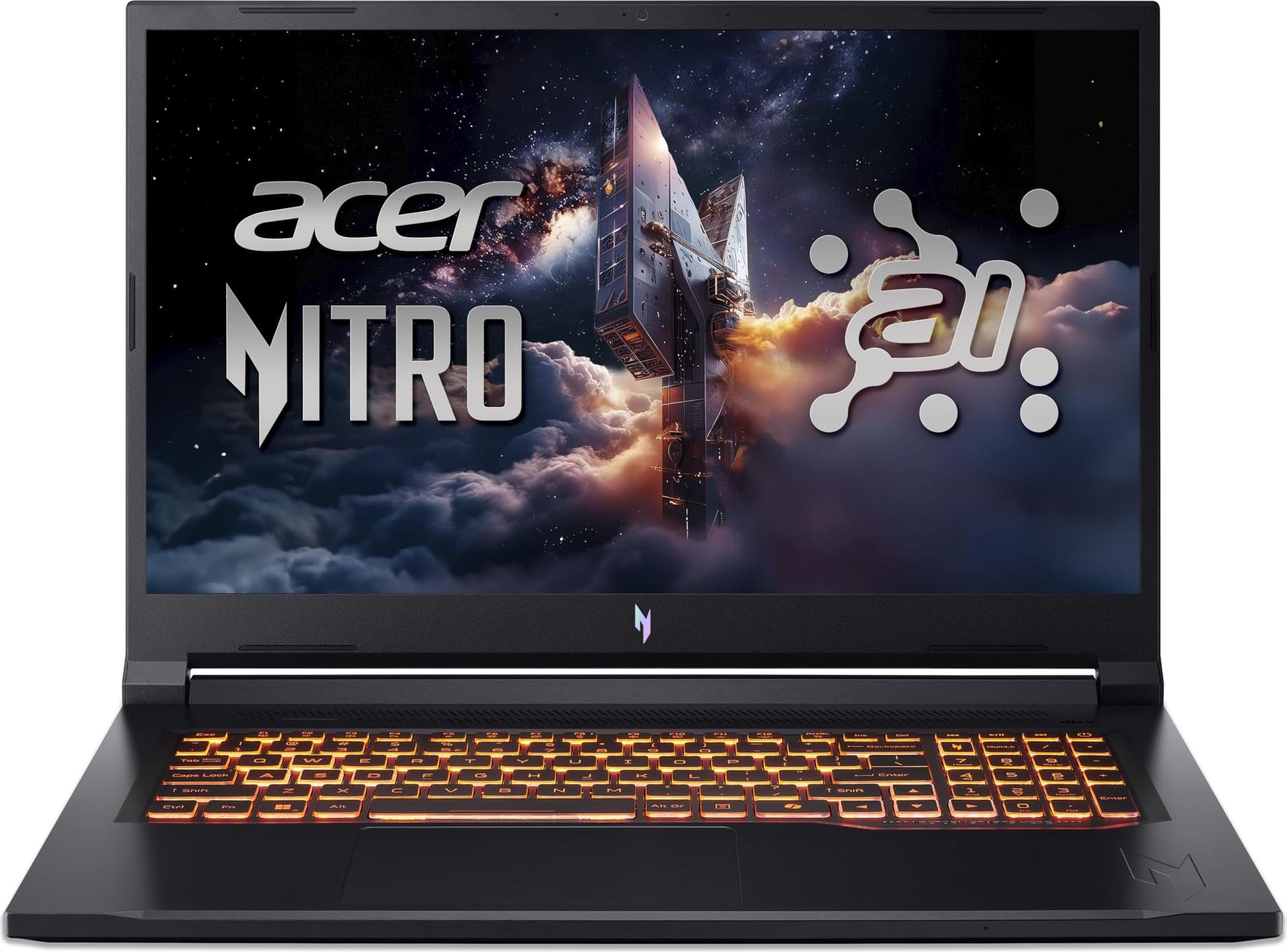 Acer Nitro V 17 AI Gaming Laptop mit Ryzen 7, 32 GB RAM und 1 TB SSD