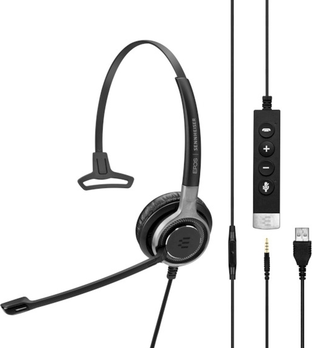 EPOS IMPACT SC 635 USB - Slúchadlá - na uši - káblové