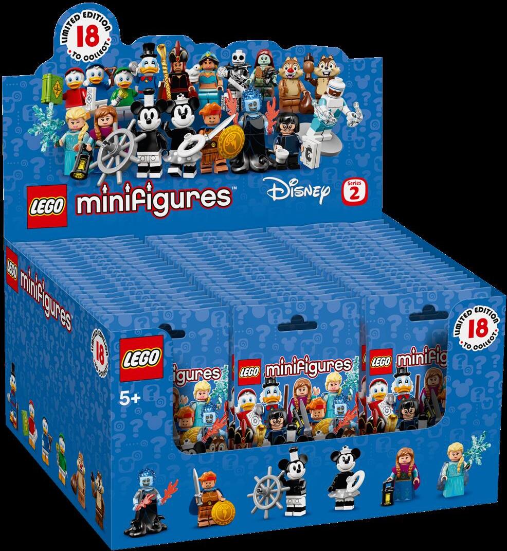 LEGO® Minifigures 71024 - Disney Minifiguren 2 ( komplette Box = 60 Minifiguren)