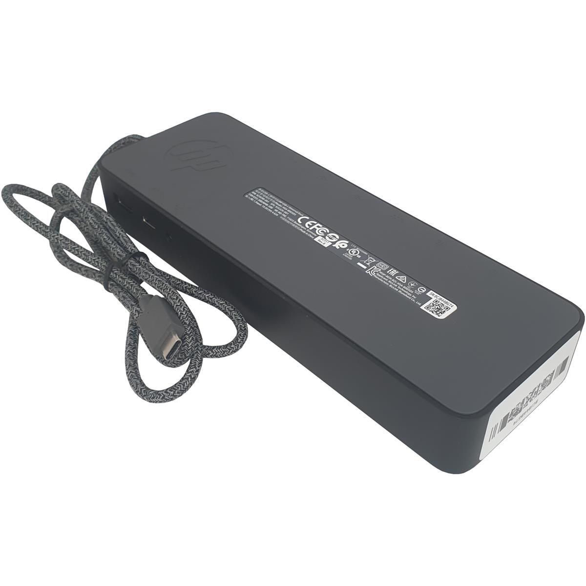 HP Docking Station Universale USB-C HSA-B005DS – Per EliteBook, ProBook, ZBook, Nero