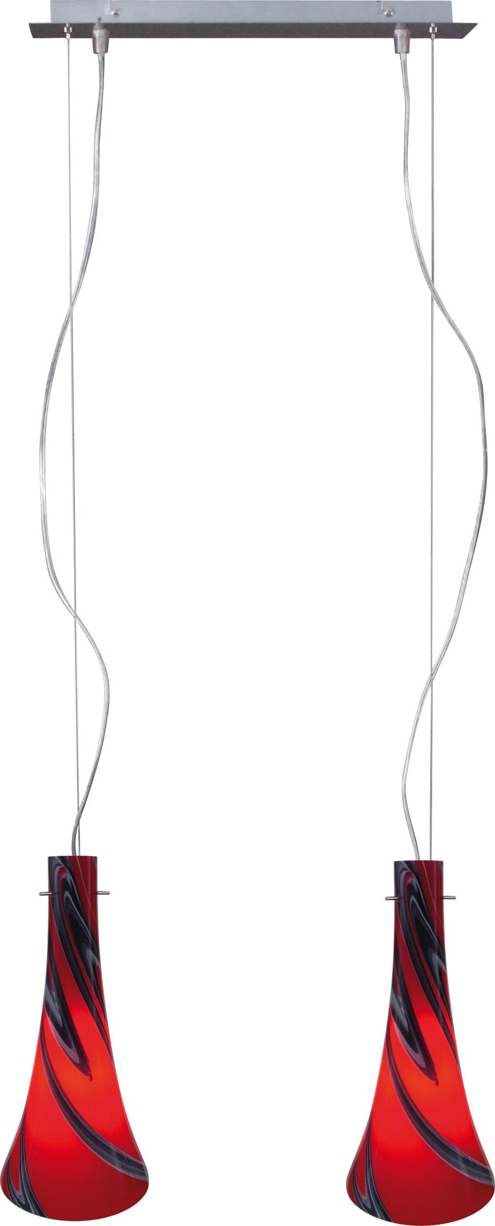 Näve Leuchten Pendelleuchte INDIVIDUUM mit E27 Pendelleuchte INDIVIDUUM mit E27 Pendelleuchten - Glas-Pendelleuchte "Individuum", Hängelampe bunt, E27-Fassung