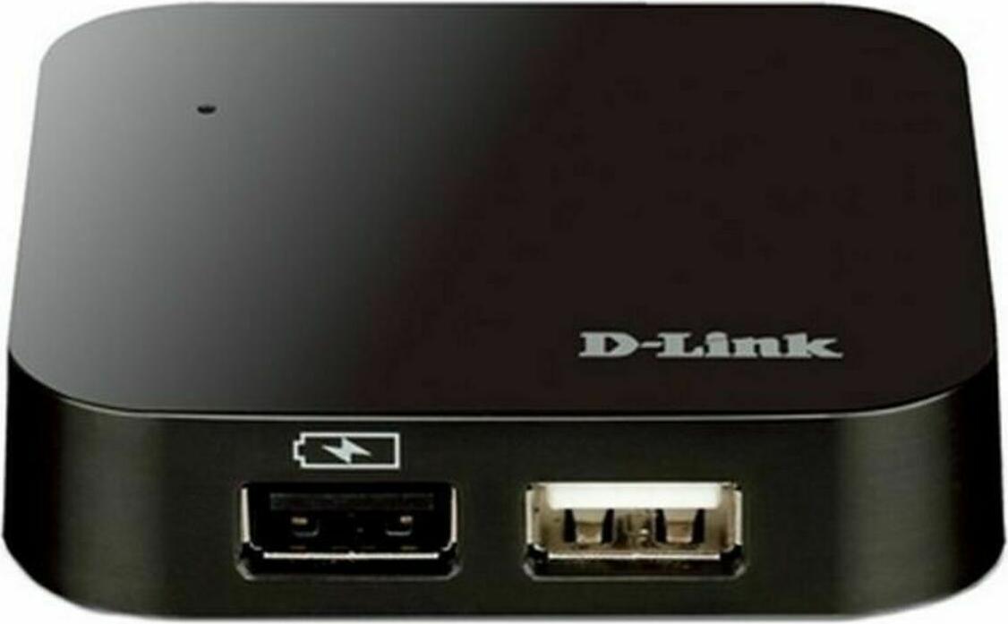 Rozbočovač USB D-Link DUB-H4 čierny