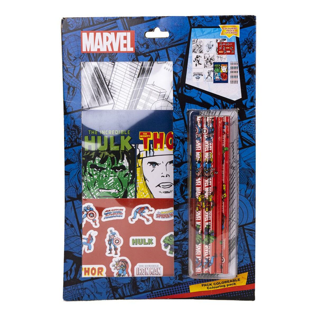 ARTESANIA CERDA Papierwaren-Set The Avengers Blau 2700000772
