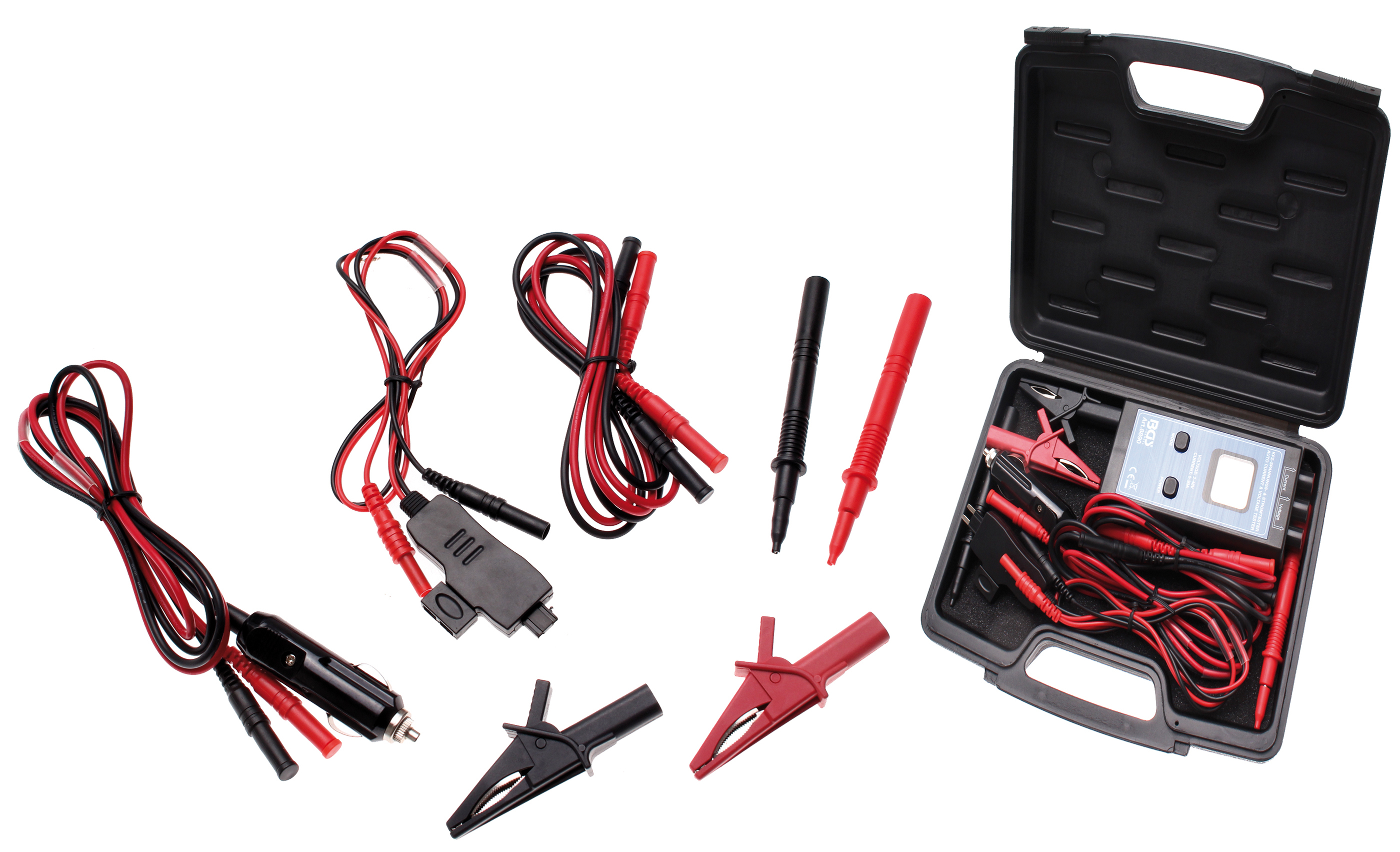 BGS technic BGS 8890 KFZ-Spannungs- und Stromprüfer 1-48 V