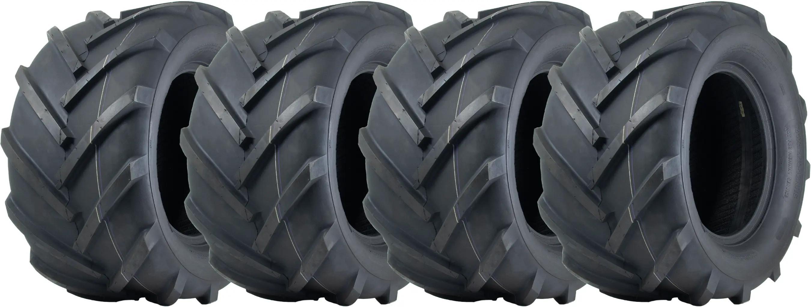 traktorová pneumatika 24x12.00-12, otvorený stred, 6vrstvová Wanda P328, kosačka s pojazdom - sada 4 ks