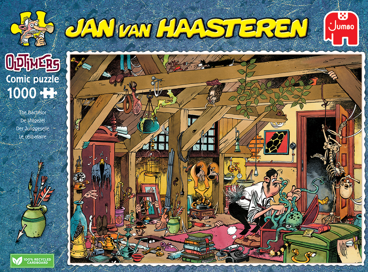 Jumbo Jan van Haasteren Puzzle – Oldtimer der Junggeselle, 1000 Teile. 1110100315