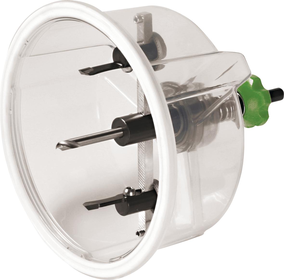 Berg Kreisschneider BHC verstellbar für Kreisschnitte von 40 - 125 mm im Koffer 72125