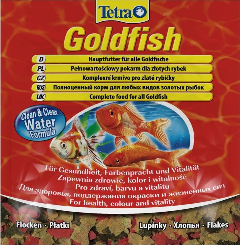 Tetra Goldfischflocken 12g - Futter für Goldfische Tetra