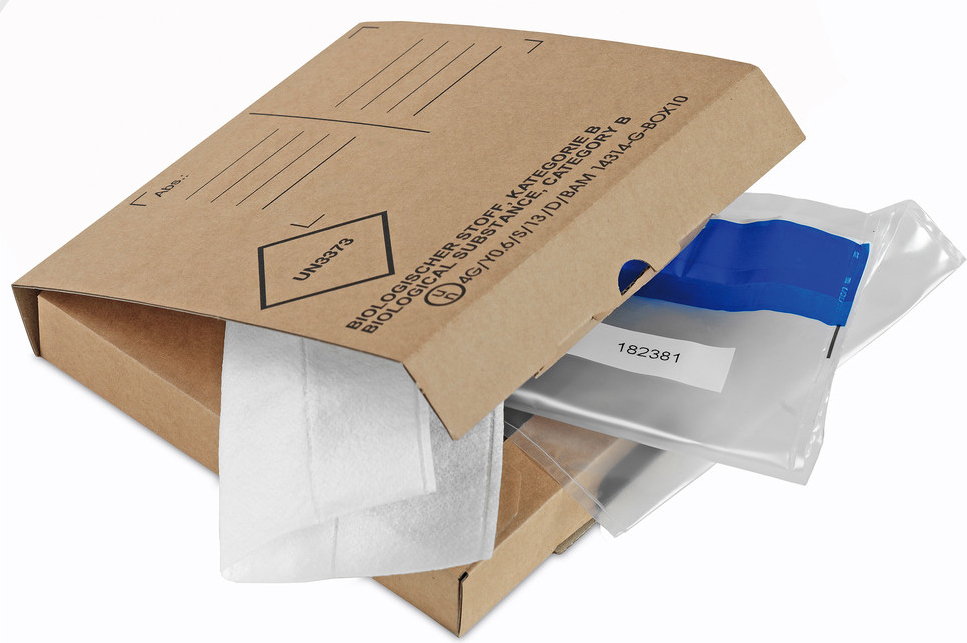 Dönges Verpackung für biologische Stoffe (Pappkarton Probentransport) ABR9P650000.01