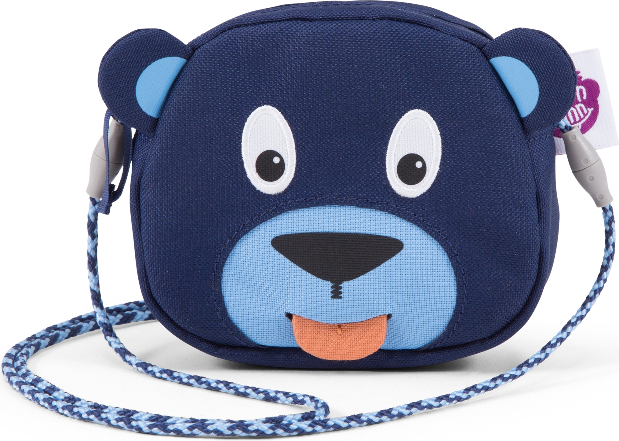 Affenzahn Brustbeutel Wallet Bär blau AFZ-WAL-001-003