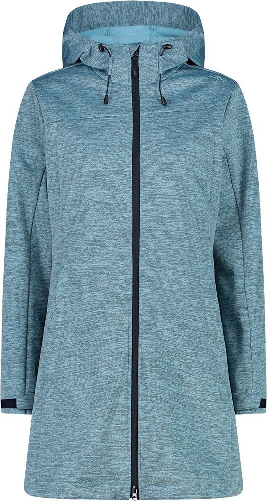 Cmp Woman Coat Fix Hood Anice Mel.-B. Blue Anice Mel.-B. Blue 46 33A1766