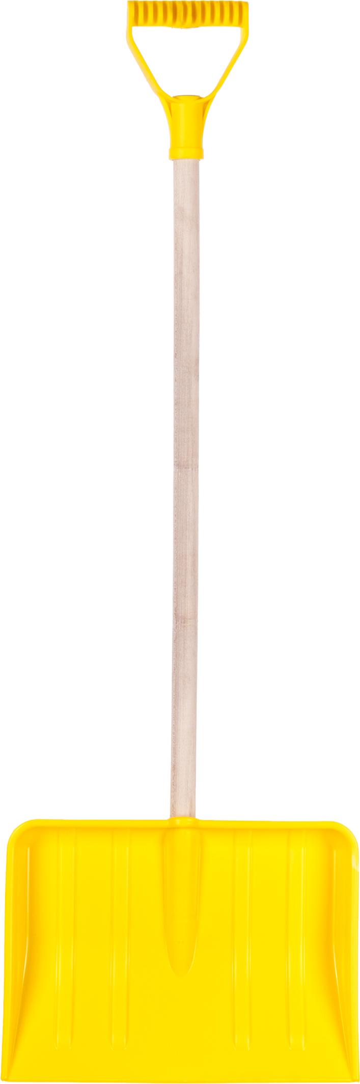 DY "Baby" Schneeschaufel mit Holzstiel, frostbeständig