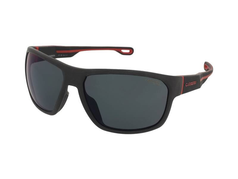 Carrera CARRERA 4018/S MATTE BLACK RED/GREENGREY SP PZ HIGHT 63/16/135 Herrenbrillen Sonnenbrillen CARRERA 4018_S