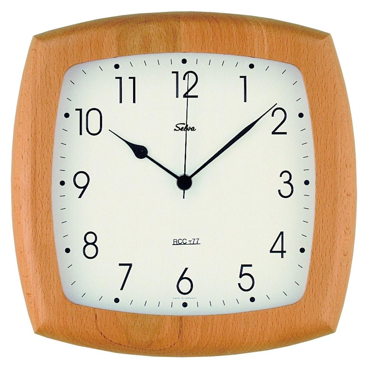 SELVA SELVA Funk-Wanduhr Buche Grafenau