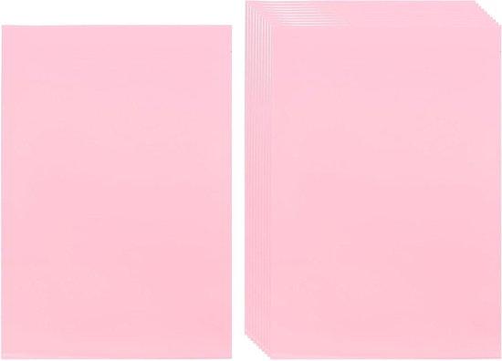 OEM Tradingkaartenhoezen 61 x 91 mm - Ruilkaartensleeves - Kpop album accessoire - Transparante roze CPP fotokaartenhoezen 2026