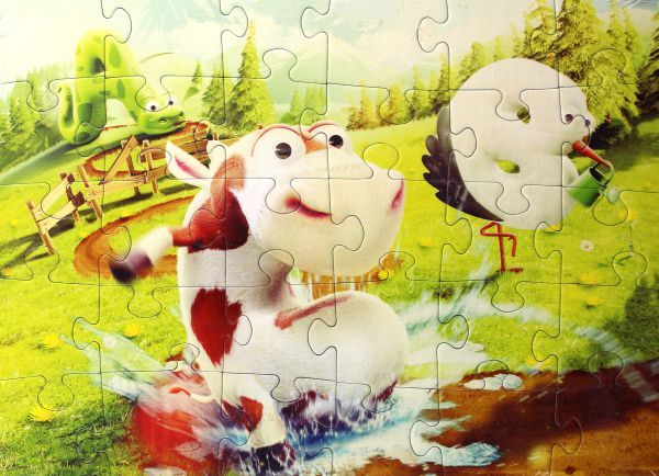 maskotka Puzzle TVP ABC