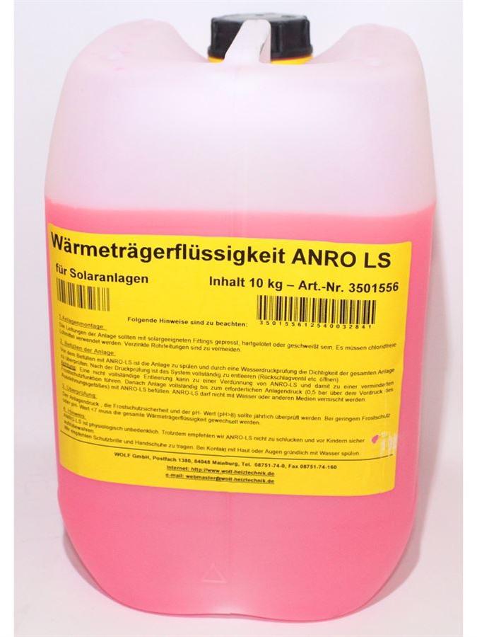 WOLF Solarflüssigkeit ANRO LS 10 Kg Wärmeträgerflüssigkeit TRIC_595522