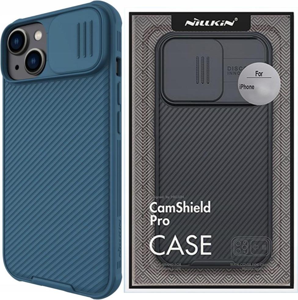 Nillkin CamShield Pro Cover Per Xiaomi Redmi Note 12 Turbo / Poco F5 - Custodia Protettiva Con Sportello Scorrevole Per Fotocamera, Nero