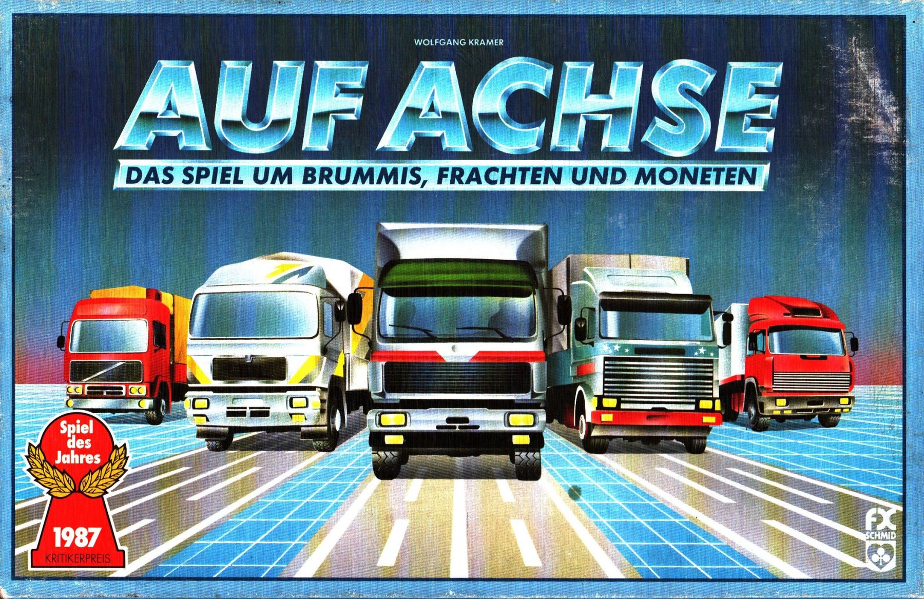 F.X. Schmid Auf Achse: Das Spiel um Brummis, Frachten und Moneten 261505