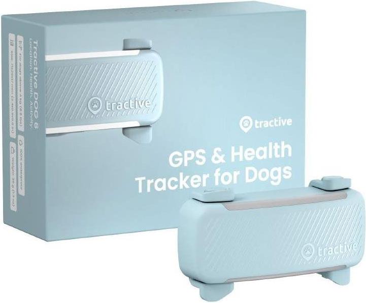 Tractive DOG 6 - GPS-Ortungsgerät für Hunde und Gesundheitsmonitor, mint TRDOG6MT