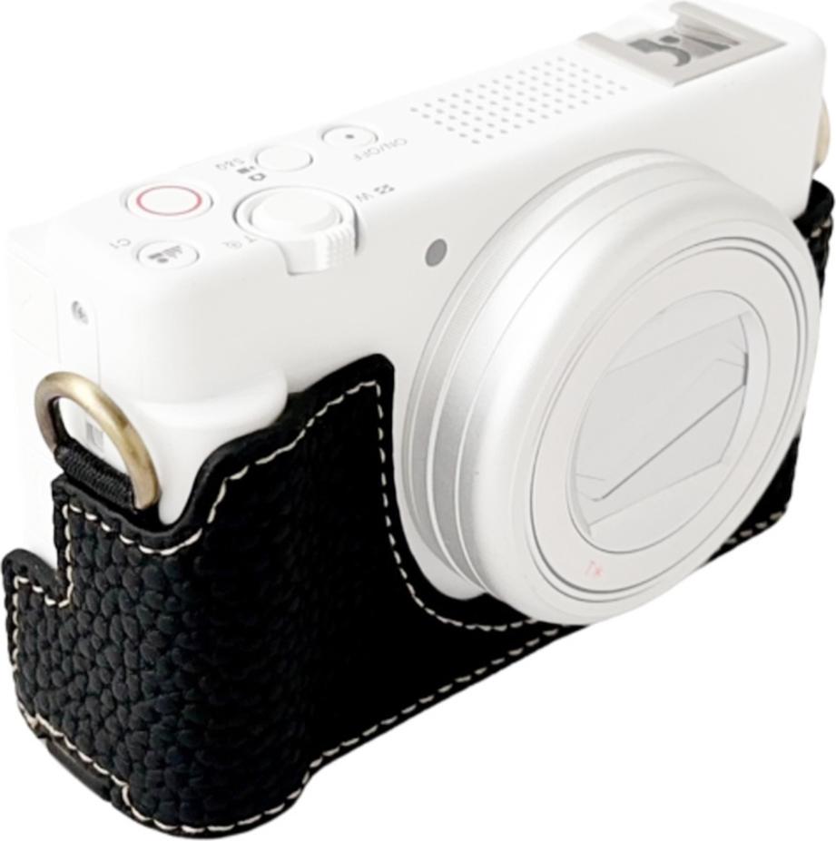 Prenosné ochranné puzdro na fotoaparát Retro štýl puzdra na fotoaparát Držiak na prenášanie tašky Otváracia spodná konštrukcia Náhrada pre fotoaparát Sony ZV-1F/ZV-1M2