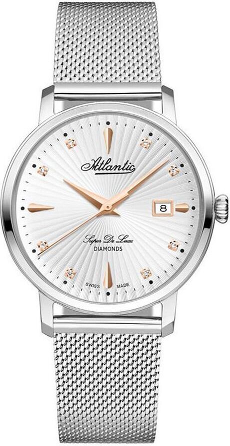 Atlantic Damenuhr Atlantic Super De Luxe Diamanten Damenuhr atlantic-29355.41.27R