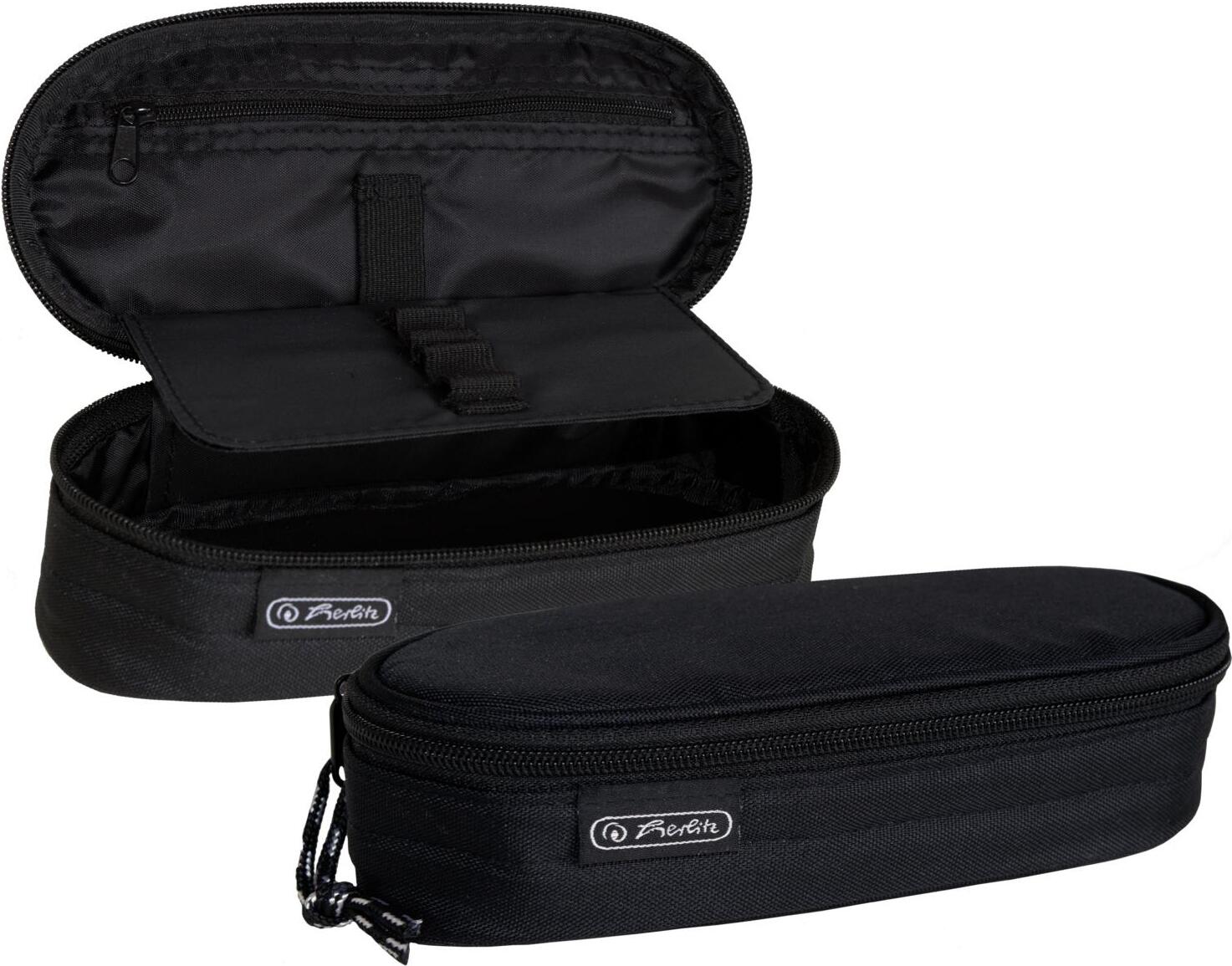 Herlitz Faulenzerrolle / Faulenzer-Box / Schlamperrolle / Farbe: schwarz