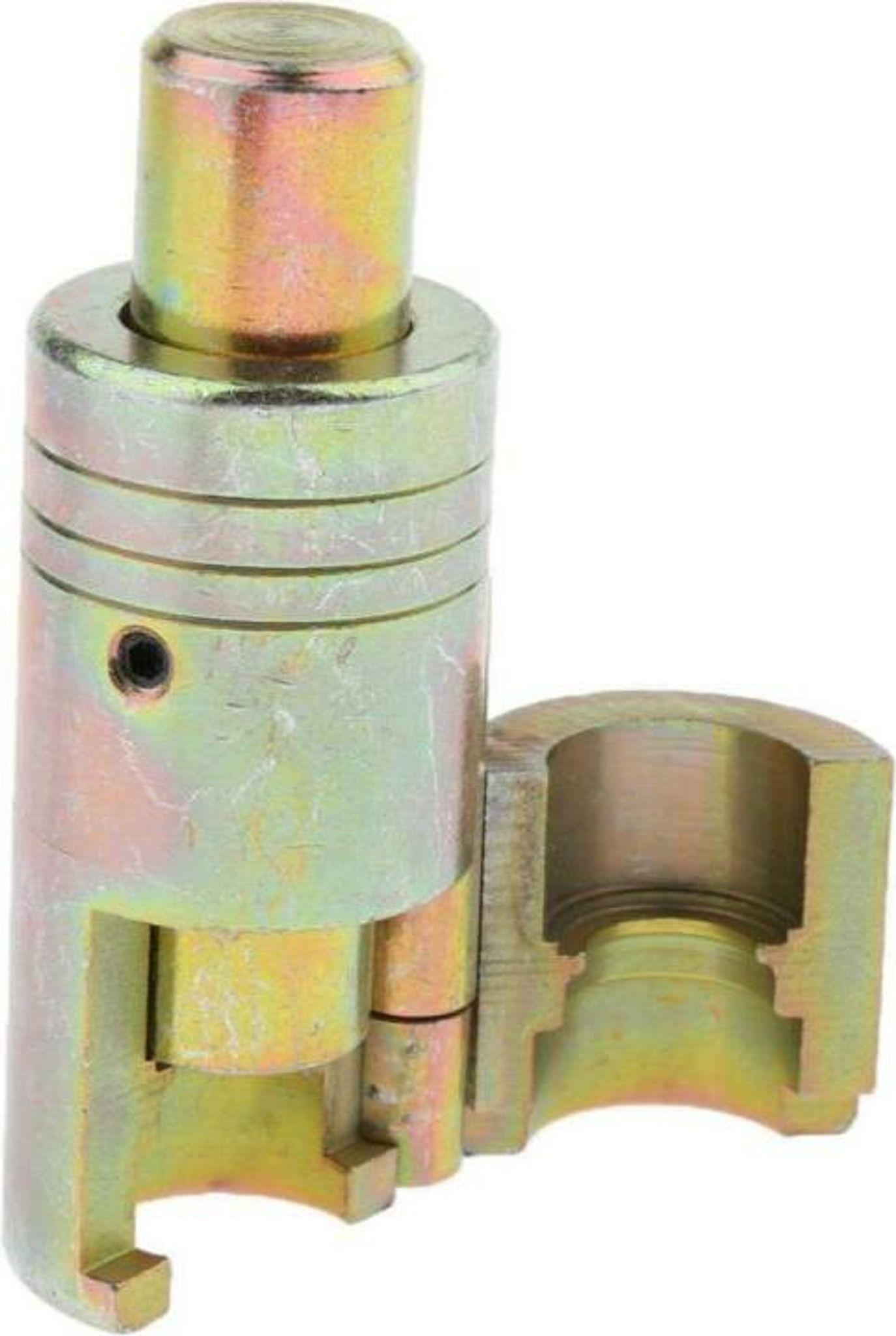 Zhixia Edelstahl Wellrohr Flachmund Wellenbalg Schnittstellen Werkzeug 25mm XWW013